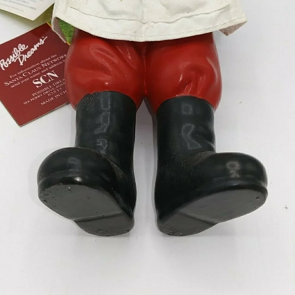 Clothtiques Possible Dreams Santa #805006 Santa's Handiwork 97 Christmas Holiday